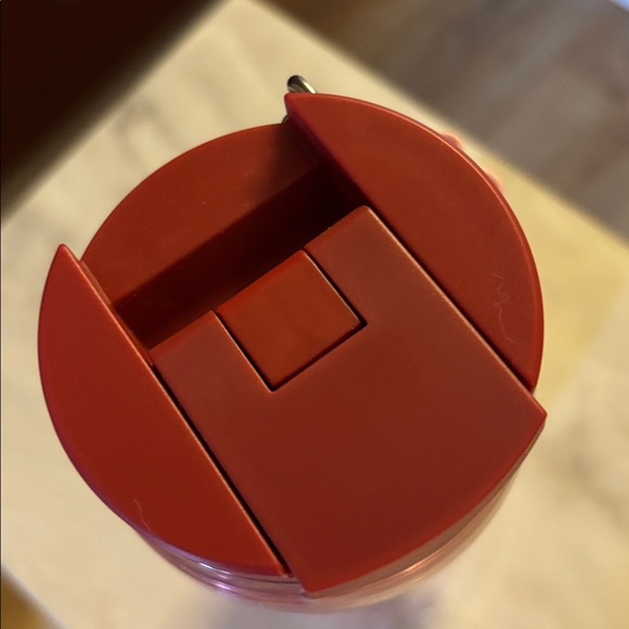 Starbucks Pink Tumbler with Bow - Picture 4 of 5